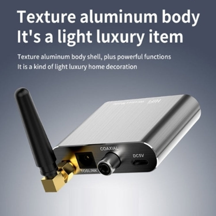 ตัวรับสัญญาณเสียง Bluetooth 5.2 3.5MM AUX Coaxial Fiber APTX HD อะแดปเตอร์ Bluetooth, D300