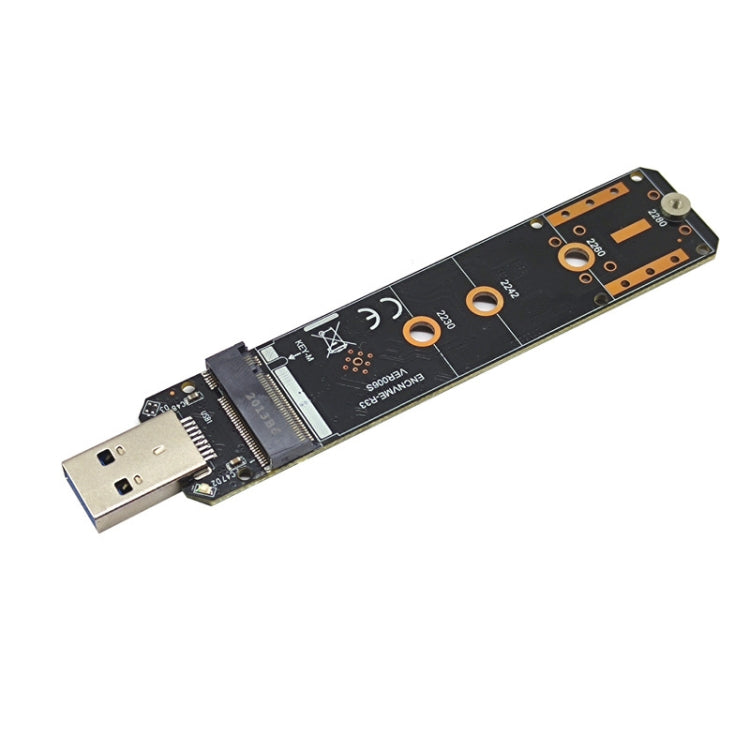 ENCNVME-R33 อะแดปเตอร์ USB 3.2 Gen 2 10Gbps เป็น NVMe M.2 SSD ชิป RTL9210 สำหรับ M Key M2 NVMe, ENCNVME-R33