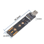 ENCNVME-R33 อะแดปเตอร์ USB 3.2 Gen 2 10Gbps เป็น NVMe M.2 SSD ชิป RTL9210 สำหรับ M Key M2 NVMe, ENCNVME-R33