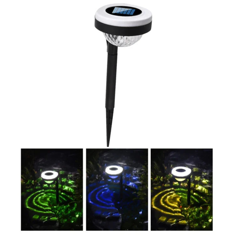 โคมไฟเสียบพื้นกลางแจ้งพลังงานแสงอาทิตย์ LED แสงสองแหล่ง รุ่น JG04801 ไฟสี, JG04802 ไฟสี, JG04803 เปลวไฟ, JG04804 เปลวไฟ