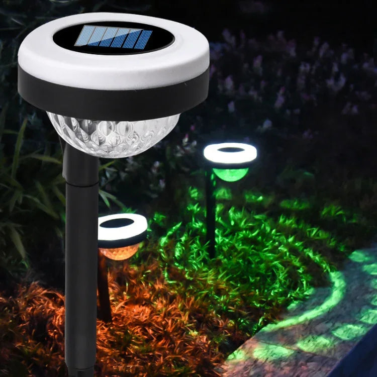 โคมไฟเสียบพื้นกลางแจ้งพลังงานแสงอาทิตย์ LED แสงสองแหล่ง รุ่น JG04801 ไฟสี, JG04802 ไฟสี, JG04803 เปลวไฟ, JG04804 เปลวไฟ
