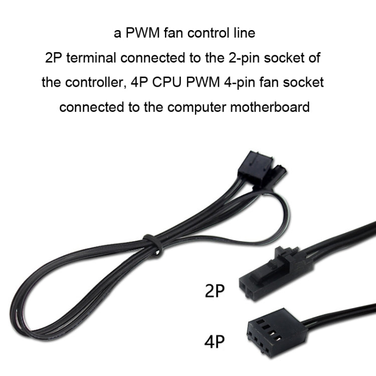 ตัวขยายพัดลม PWM สำหรับพัดลม CPU คอมพิวเตอร์, PH35D