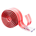 แถบกันกระแทกขอบนิ่มใสสำหรับเฟอร์นิเจอร์ PVC ขนาด 1 ซม. x 1 ม., 1 ซม. x 2 ม., 1.5 ซม. x 1 ม., 1.5 ซม. x 2 ม., 2 ซม. x 1 ม., 2 ซม. x 2 ม.