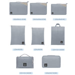 ชุดถุงเก็บเสื้อผ้าเดินทาง BUBM 8 ชิ้น