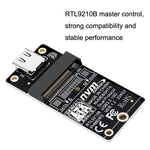 กล่องฮาร์ดดิสก์ M.2 NVME การ์ดถ่ายโอน ชิป RTL9210B Type-C / USB-C USB3.1 Gen2 10Gbps