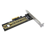 การ์ดขยาย M.2 Riser 2 ชิ้น NVMe SSD เป็น PCI-E X4 4.0 GEN4