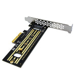 การ์ดขยาย M.2 Riser 2 ชิ้น NVMe SSD เป็น PCI-E X4 4.0 GEN4
