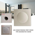ฝาปิดรูแอร์สี่เหลี่ยม ปลั๊กรูผนัง ขนาด 5 ซม. สีขาว สีทอง สีเงิน ขนาด 9 ซม. สีขาว สีทอง สีเงิน