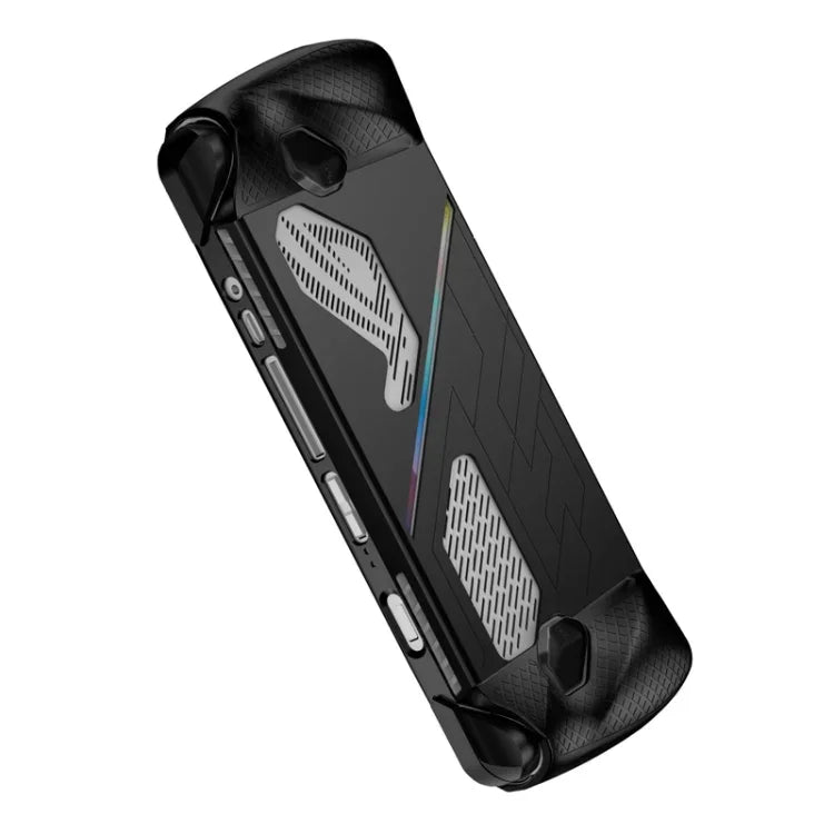ซิลิโคนเคสกันกระแทกสำหรับเครื่องเล่นเกม ASUS ROG Ally, ซิลิโคนเคสสีดำ