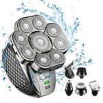 เครื่องโกนหนวด USB หัวมีด 9 ใบอเนกประสงค์ ล้างน้ำได้ทั้งตัว สำหรับผู้ชาย 6 ใน 1