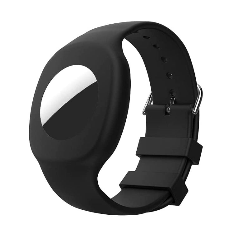 สายรัดนาฬิกาซิลิโคนสำหรับเด็กสำหรับ AirTag รุ่นที่ 2 / AirTag รุ่นที่ 1 พร้อมเคสป้องกัน