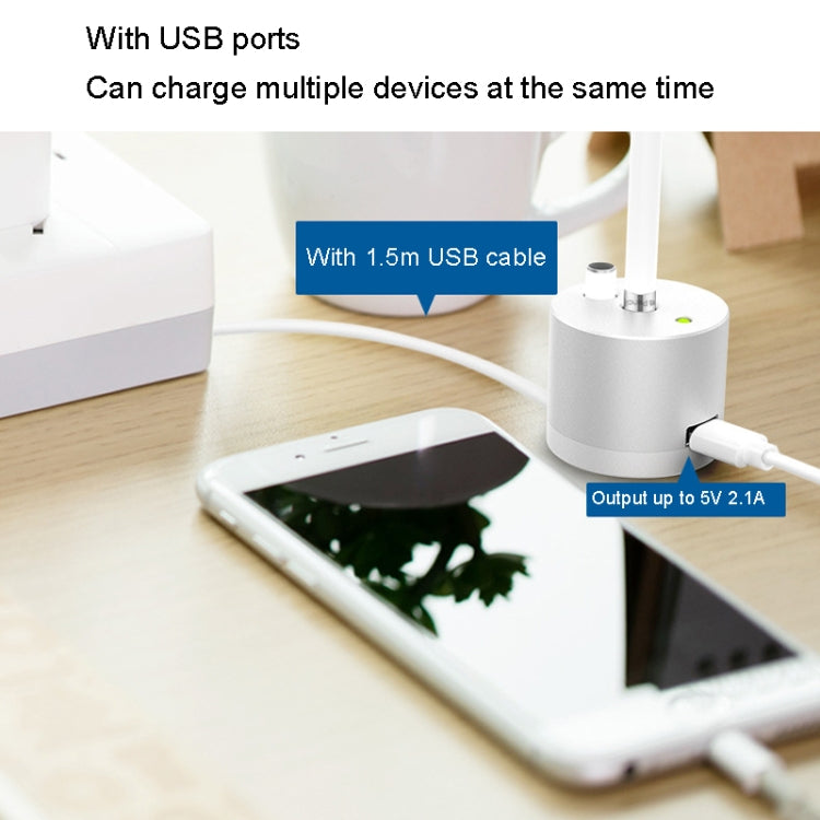อะแดปเตอร์ชาร์จ USB ฐานโลหะพร้อมไฟ LED สำหรับ Apple Pencil 1 รุ่น A48 สีเงิน สีดำ และโรสโกลด์