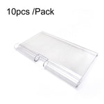 ป้ายราคาสำหรับแสดงสินค้าในซูเปอร์มาร์เก็ต 10 ชิ้น/แพ็ค ขนาด 40 x 60 มม., 40 x 80 มม., 40 x 100 มม.