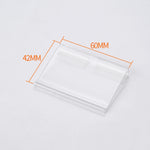 ป้ายราคาสำหรับแสดงสินค้าในซูเปอร์มาร์เก็ต 10 ชิ้น/แพ็ค ขนาด 40 x 60 มม., 40 x 80 มม., 40 x 100 มม.