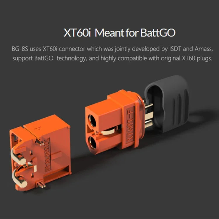 เครื่องวัดแบตเตอรี่ลิเธียมสำหรับเครื่องบินรุ่น ISDT 1-8S, ISDT BG-8S