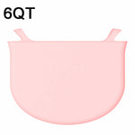 6QT Silicone Slow Cooke Liners Reusable Leakproof Crock Pot Liners, Gray, Black, Pink, Yellow