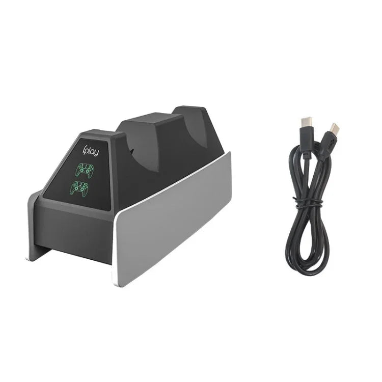 iplay HBP-260 สำหรับที่ชาร์จจอยจับ PS5 ที่นั่งชาร์จจอยจับเกมไฟฟ้า ชาร์จเร็ว, HBP-260