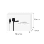 ไมโครโฟนคอเสื้อ Sunnylife MC490 สำหรับกล้องบันทึกภาพเคลื่อนไหว Wheat, สำหรับ DJI Action3/2, สำหรับ Insta360 ONE RS, สำหรับ Insta360 ONE X2/X3/1 inch 360 Edition