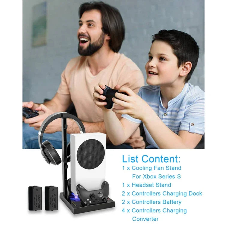 Iplay For Xbox Series S Host Cooling Bracket Handle Charging Base