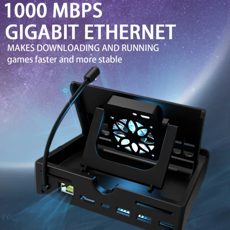 สำหรับฐานชาร์จ ROG ALLY สถานีเชื่อมต่อมัลติฟังก์ชัน 6-in-1 เวอร์ชัน
