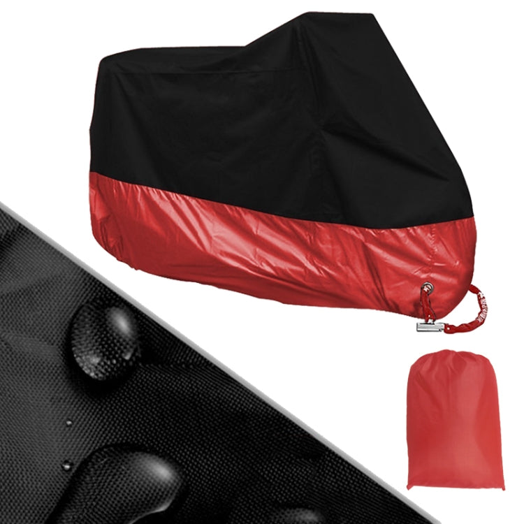 190T Motorcycle Rain Covers Dustproof Rain UV Resistant Dust Prevention Covers, M, L, XL, XXL, XXXL, XXXXL