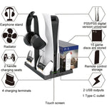 iplay สำหรับฐานพัดลมระบายความร้อนจอยจับเกม PS5 พร้อมที่วางแผ่นดิสก์, HBP-271