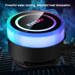 EVESKY พัดลมระบายความร้อน CPU แบบน้ำ RGB พร้อมฮีทซิงค์และเรเดียเตอร์ในตัว ขนาด 120 มม. สีสันสดใส, 120 มม. RGB, 240 มม., 360 มม.