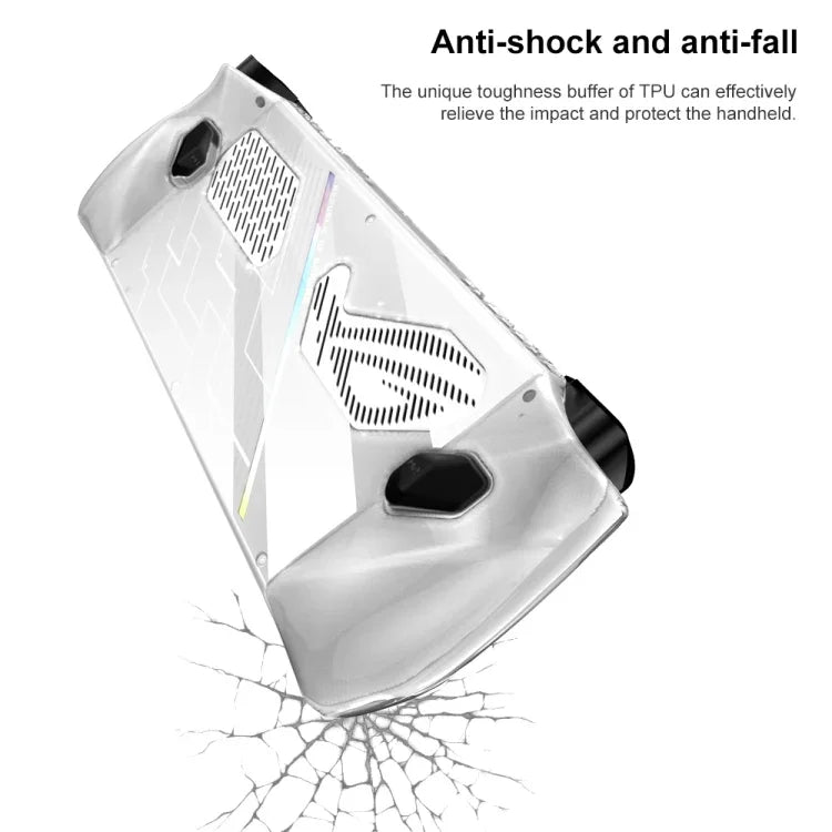 สำหรับเคสป้องกันนุ่ม TPU แบบ all-in-one เกมคอนโซล ASUS Rog Ally, เคส TPU ใส