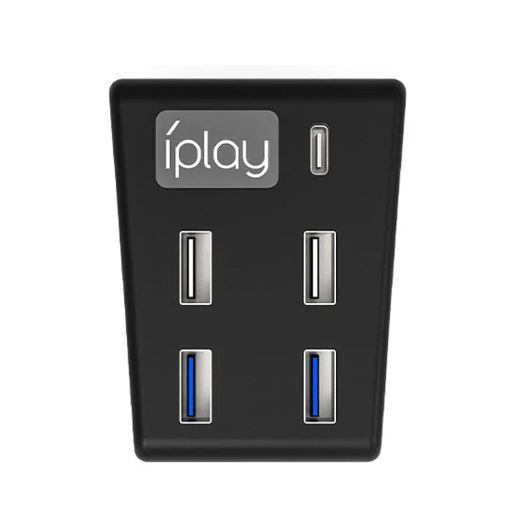 iplay HBP-308 สำหรับ Sony PS5 5 in 1 เกมคอนโซล USB3.0 HUB ตัวขยายการเชื่อมต่อและส่งข้อมูล, สำหรับ Sony PS5