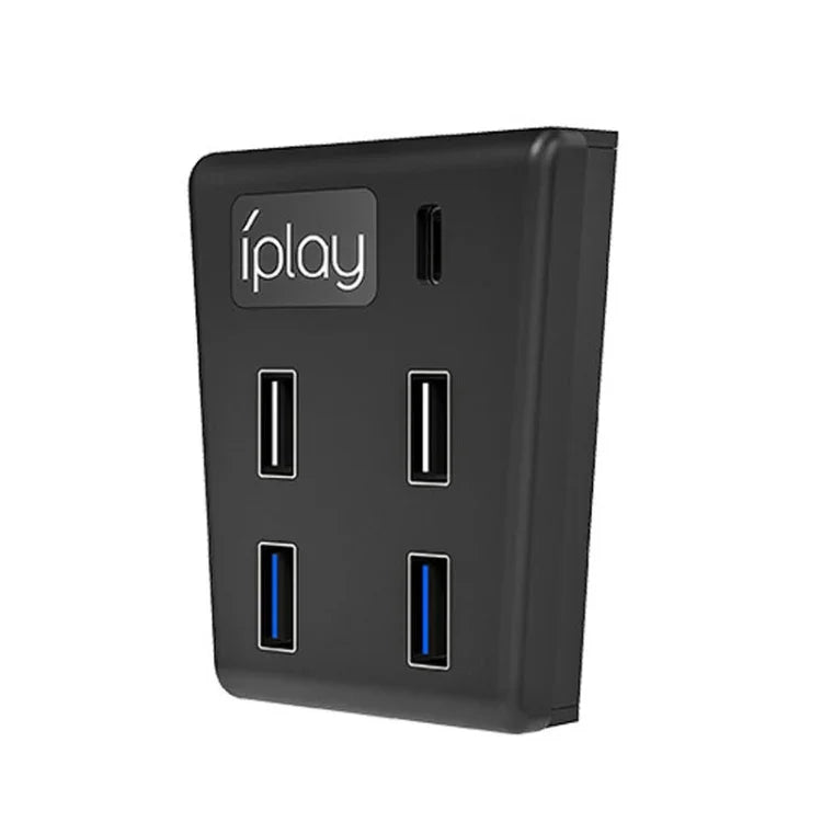 iplay HBP-308 สำหรับ Sony PS5 5 in 1 เกมคอนโซล USB3.0 HUB ตัวขยายการเชื่อมต่อและส่งข้อมูล, สำหรับ Sony PS5