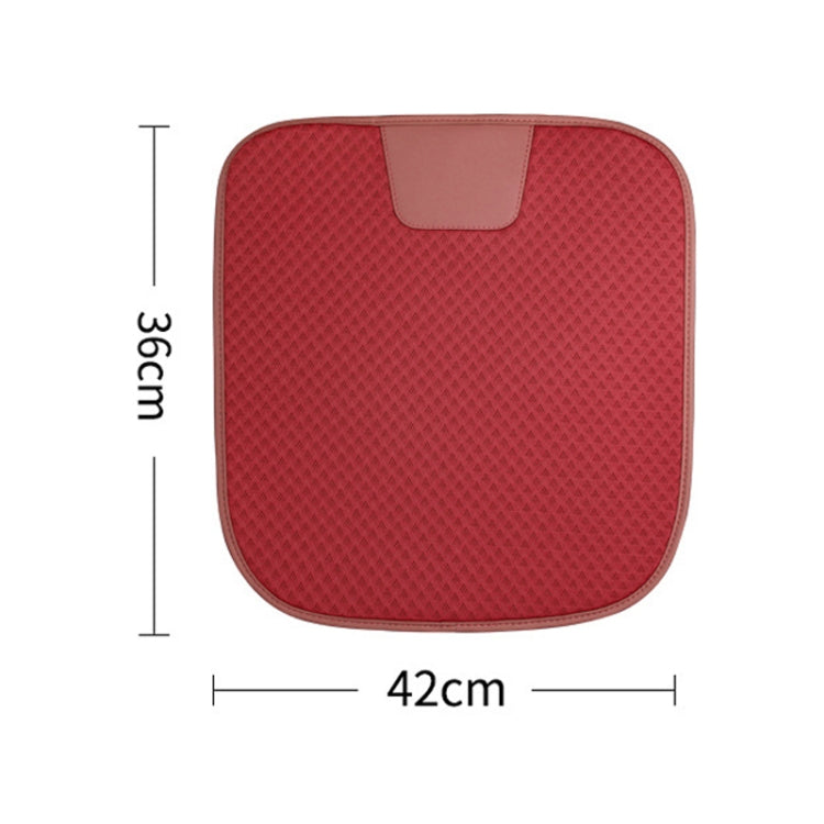 Car Seat Without Backrest Ice Silk Cushion