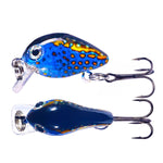 เหยื่อปลาลอยน้ำ HENGJIA ขนาด 2.5 ซม. น้ำหนัก 1.5 กรัม รูปทรงเล็กอ้วน พิมพ์ 3D