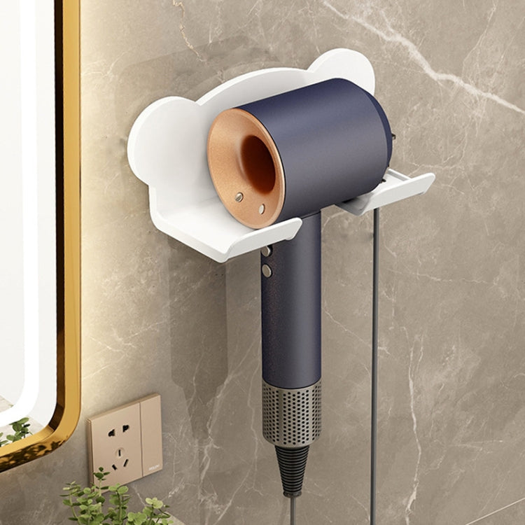 ที่วางเครื่องเป่าผม Dyson ติดผนัง ชั้นวางในห้องน้ำ สีขาวเรียบง่าย สีดำเรียบง่าย สีเทาเรียบง่าย สีขาวอัพเกรด สีดำอัพเกรด สีเทาอัพเกรด