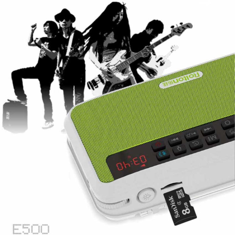 Rolton E500 ลำโพงบลูทูธ 2.1 ช่อง พร้อมไมโครโฟนในตัว รองรับวิทยุ FM