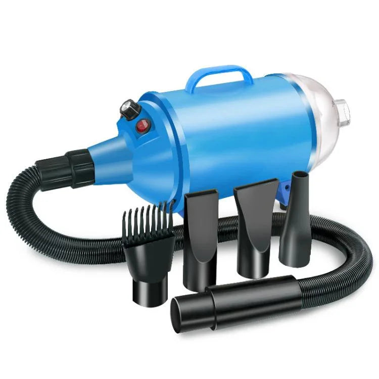 2100W Dog Dryer Stepless Speed Pet Hair Blaster With Vacuum Cleaner, 220V UK Plug, 220V EU Plug, 220V AU PLug, 110V US Plug