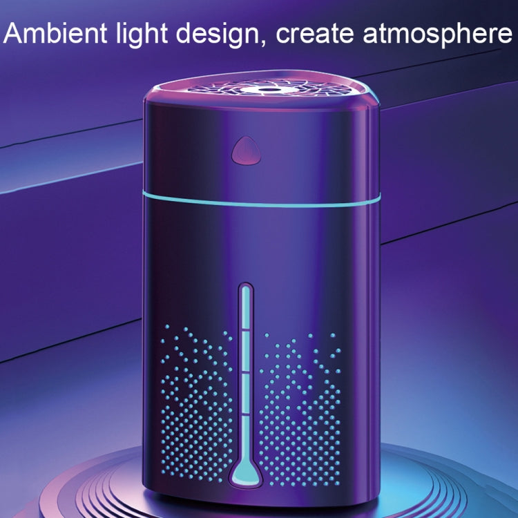 เครื่องเพิ่มความชื้นฟอกอากาศไอออนเงินแบบเสียบ USB เงียบ ไฟกลางคืนในบ้าน สีขาวชุบ สีเขียวชุบ สีขาว สีเขียว รูปเป็ด