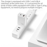 Xiaomi แท้ 35W USB-C+USB-A ชาร์จเร็วแบบพกพา พอร์ตคู่ (1C+1A), ปลั๊ก US, 35W