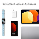 Xiaomi แท้ 35W USB-C+USB-A ชาร์จเร็วแบบพกพา พอร์ตคู่ (1C+1A), ปลั๊ก US, 35W