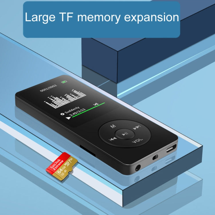 เครื่องเล่นเพลง MP3/MP4 บลูทูธสำหรับนักเรียน พร้อมฟังก์ชันอ่านหนังสืออิเล็กทรอนิกส์, ไม่มีการ์ดความจำ, พร้อมการ์ดความจำ 8GB, 16GB, 32GB, 64GB