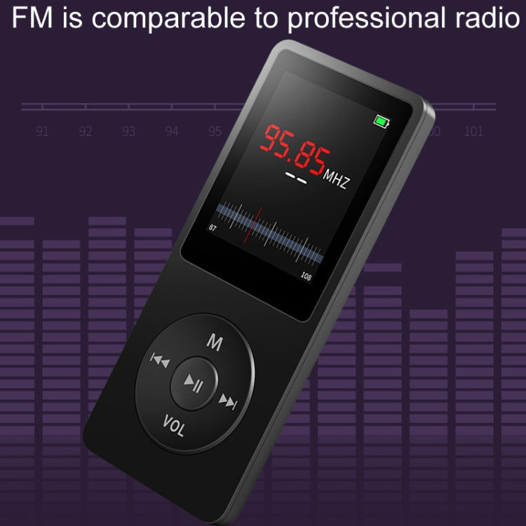 เครื่องเล่นเพลง MP3/MP4 บลูทูธสำหรับนักเรียน พร้อมฟังก์ชันอ่านหนังสืออิเล็กทรอนิกส์, ไม่มีการ์ดความจำ, พร้อมการ์ดความจำ 8GB, 16GB, 32GB, 64GB