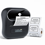 เครื่องพิมพ์ฉลากแถบความร้อนบลูทูธ Phomemo M220 สำหรับแท็กเครื่องประดับและเสื้อผ้า รุ่น M220