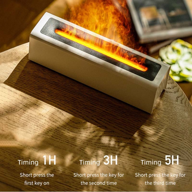เครื่องกระจายกลิ่นหอมเปลวไฟ DQ711 เครื่องเพิ่มความชื้น USB เงียบ รุ่น DQ711 สีดำ รุ่น DQ711 สีขาว