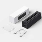 เครื่องกระจายกลิ่นหอมเปลวไฟ DQ711 เครื่องเพิ่มความชื้น USB เงียบ รุ่น DQ711 สีดำ รุ่น DQ711 สีขาว