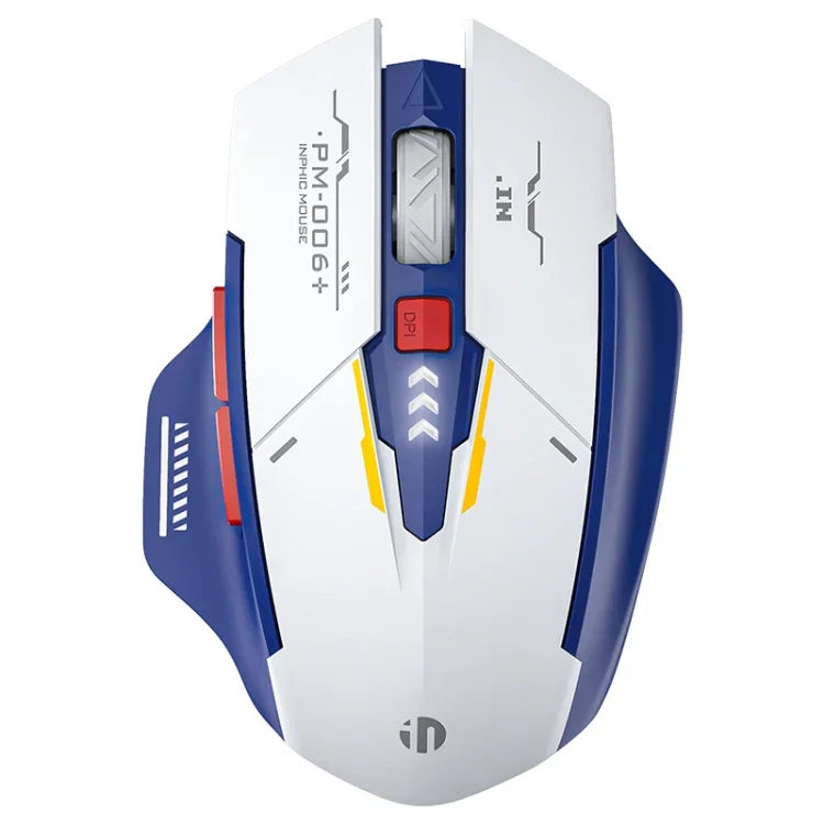 Inphic F9 Mecha เมาส์ไร้สายชาร์จได้ สำหรับออฟฟิศและเกม รุ่น F9 Mecha