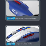 Inphic F9 Mecha เมาส์ไร้สายชาร์จได้ สำหรับออฟฟิศและเกม รุ่น F9 Mecha