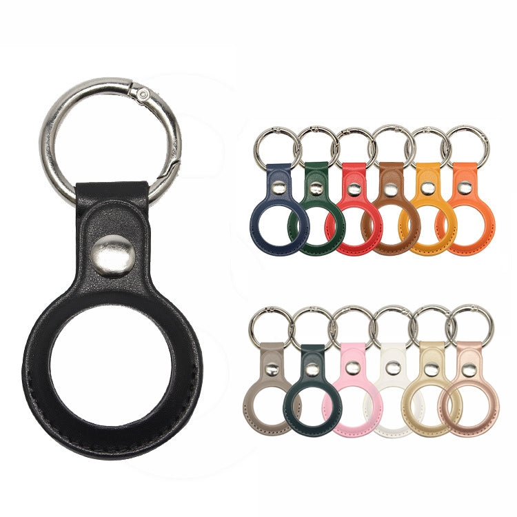 สำหรับ AirTag รุ่นที่ 2 / AirTag รุ่นที่ 1 เคสหนังเทียมสำหรับติดตาม ปกป้อง