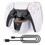 แท่นชาร์จคู่สำหรับจอยเกม PS5 แบบสัมผัส