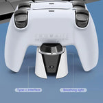 แท่นชาร์จคู่สำหรับจอยเกม PS5 แบบสัมผัส