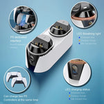 แท่นชาร์จคู่สำหรับจอยเกม PS5 แบบสัมผัส
