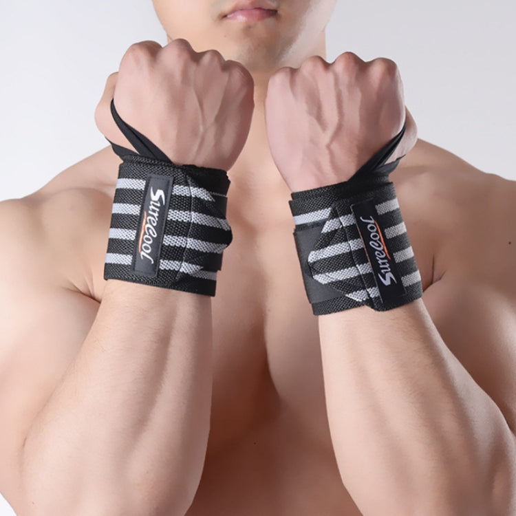 สายรัดข้อมือกีฬา SURECOOL ขนาด 50x8 ซม. สำหรับยกน้ำหนักและฝึกซ้อม